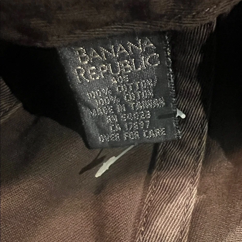 Banana Republic Dark Brown Baseball Cap